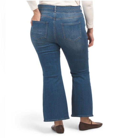 NYDJ High Rise Ava Flare Jeans in Lovesick Plus Size 28W - Picture 2 of 2